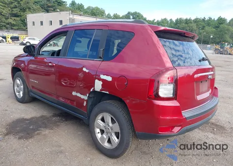 2015 Jeep Compass Sport из США, поврежденный, VIN 1C4NJCBA3FD208918